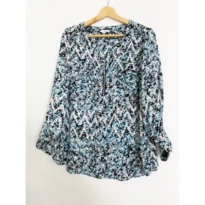 Candie’s Floral Blouse Size XL